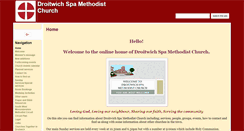Desktop Screenshot of droitwichspamethodistchurch.co.uk